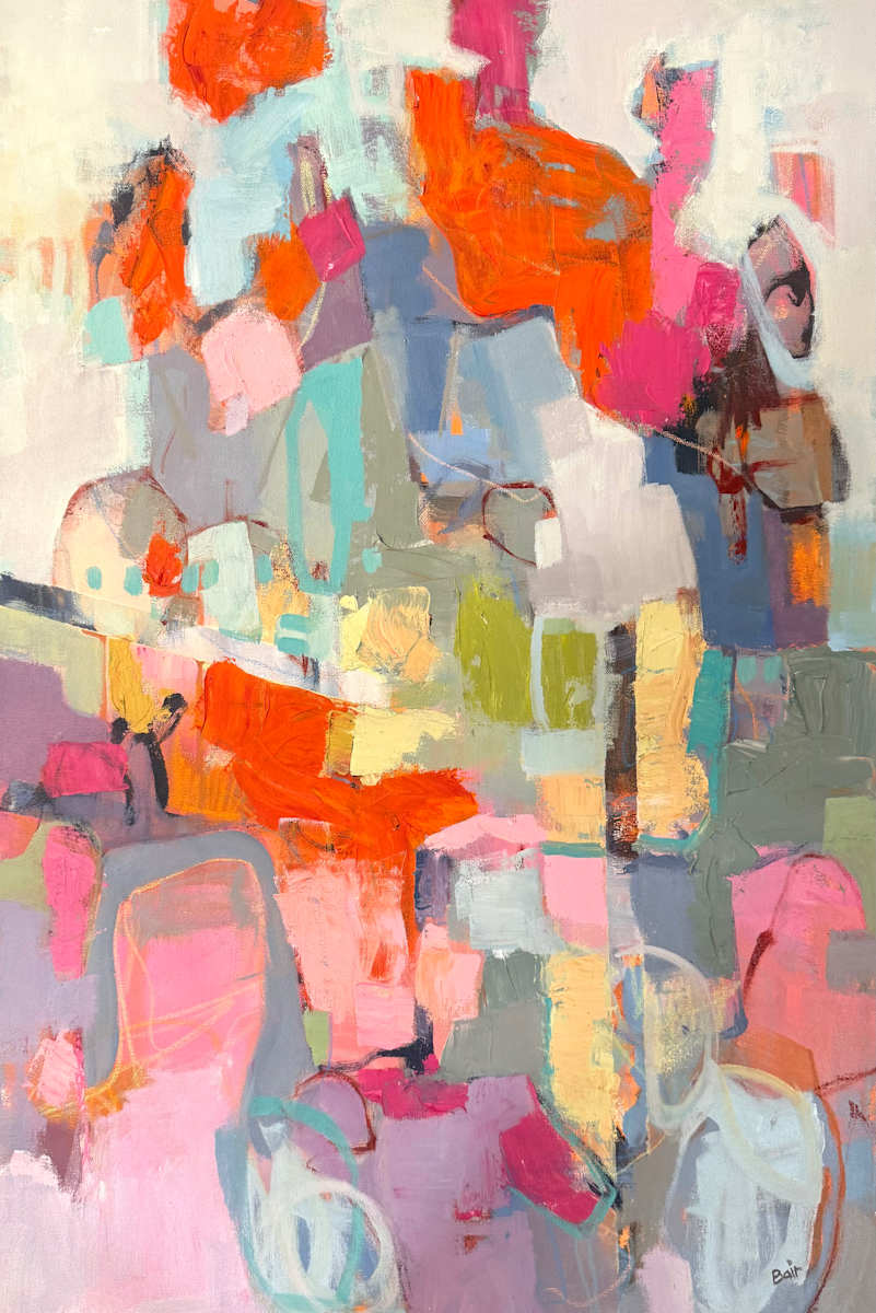 A Fine Balance - 36 x 24 in