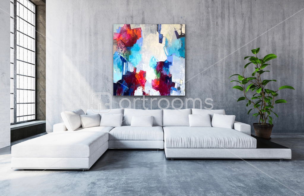 Spring Awakening - 48 x 48 in