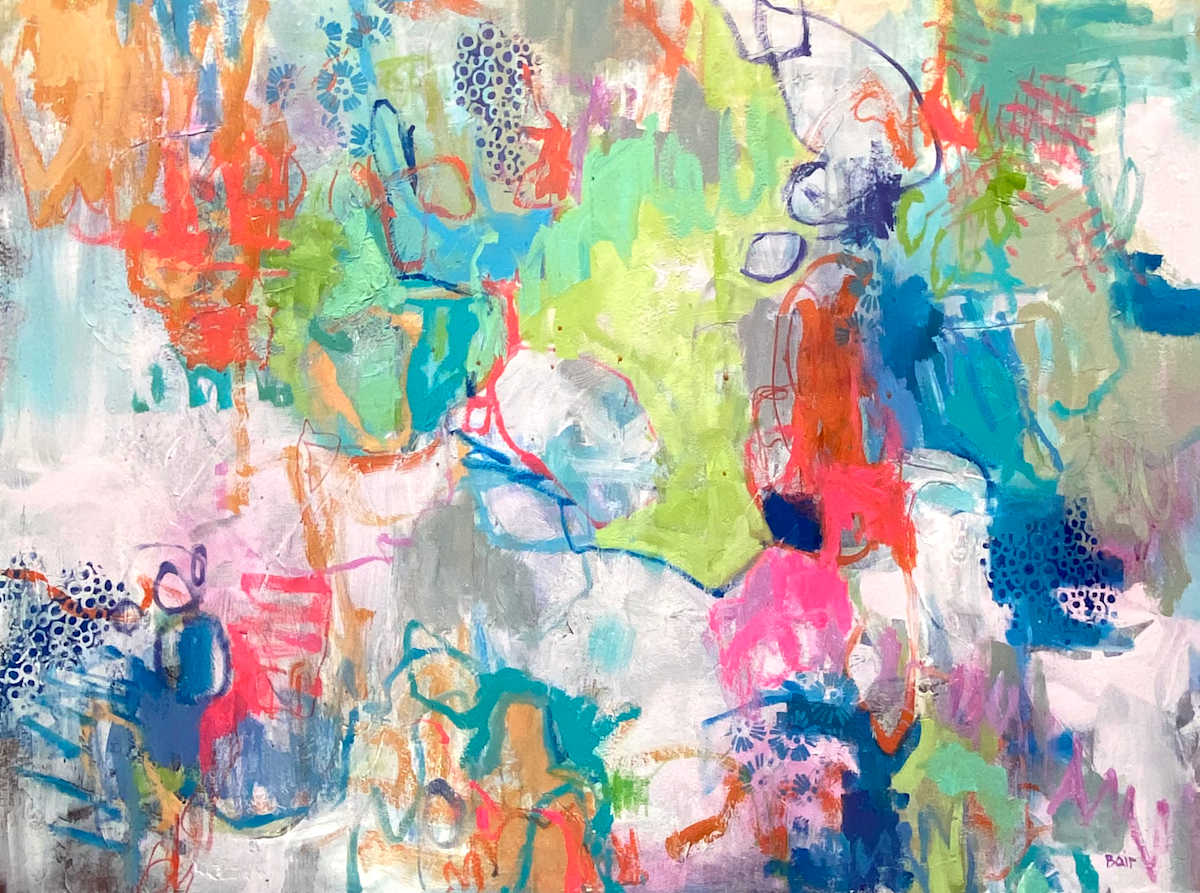 Brighten My Day - 36 x 48 in