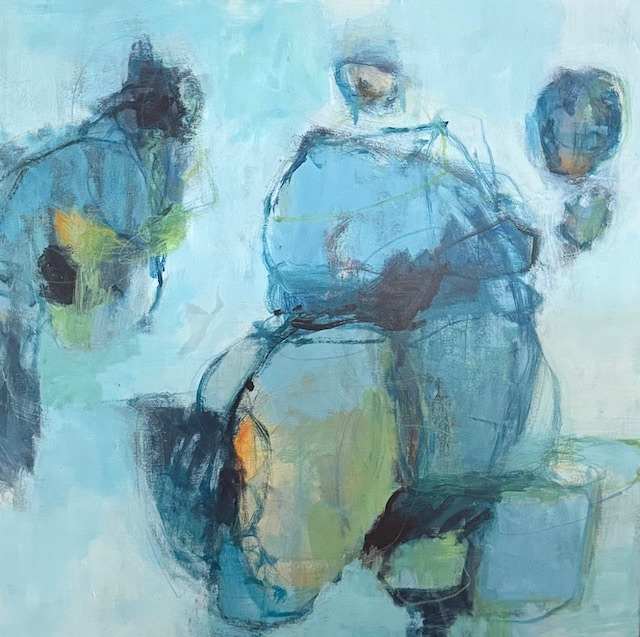 Conversations - 24 x 24 in