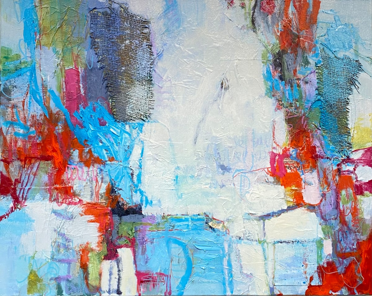 Down the Lane - 24 x 30 in