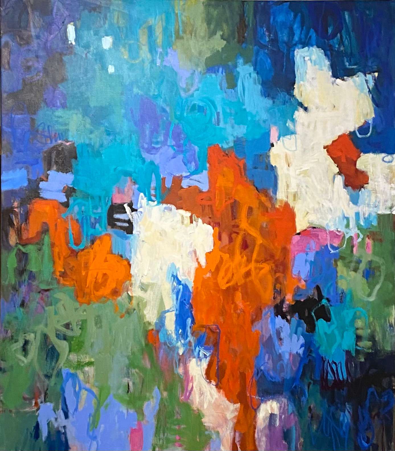 Follow Me - 62 x 52 in