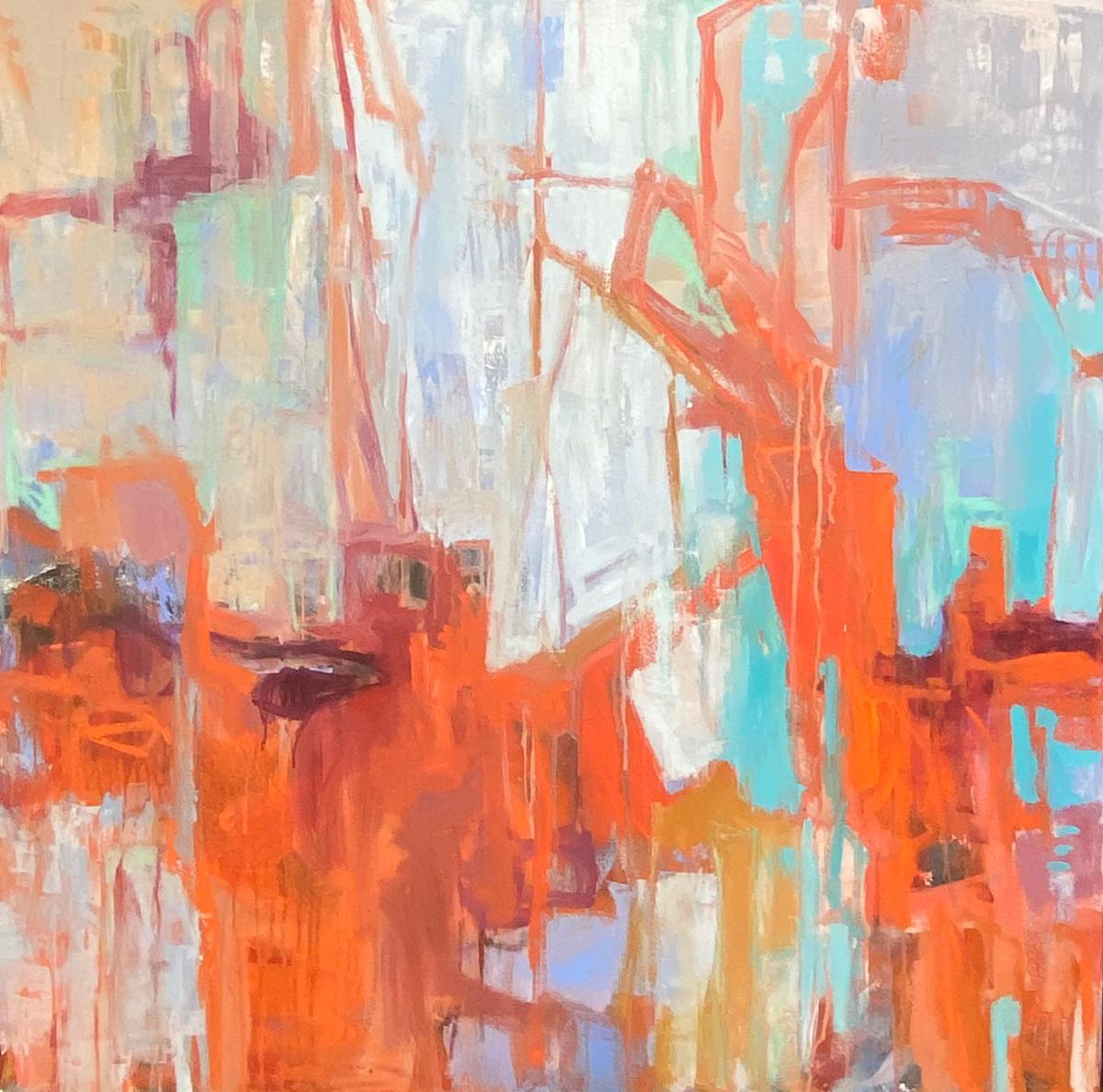 Here I Am - 40 x 40 in