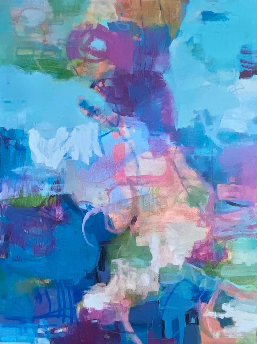 In Motion - 40 x 30 in