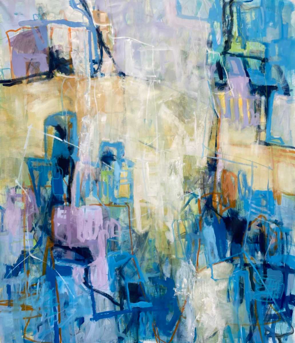 In the Neighborhood - 62 x 52 in