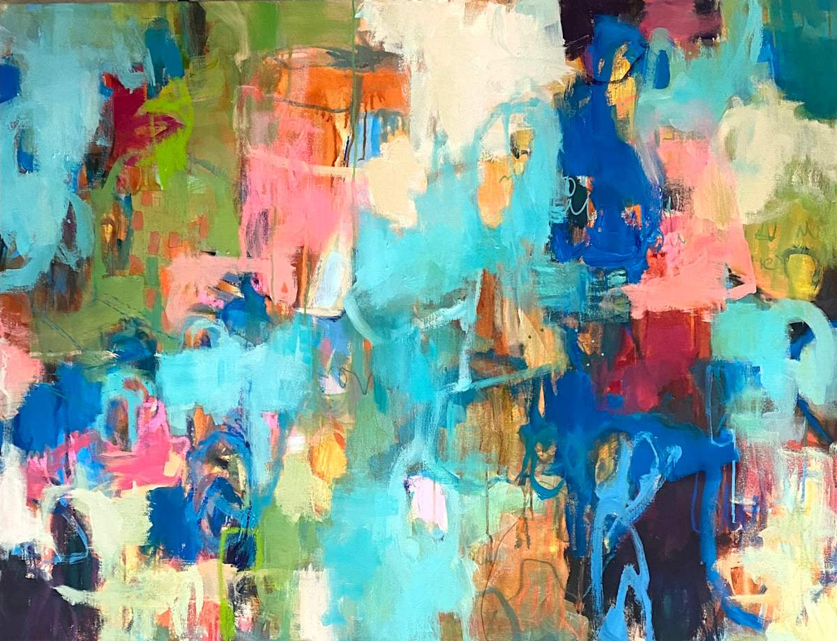 Mardi Gras - 40 x 52 in