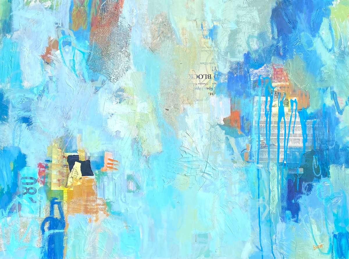 On the Block - 36 x 48 in