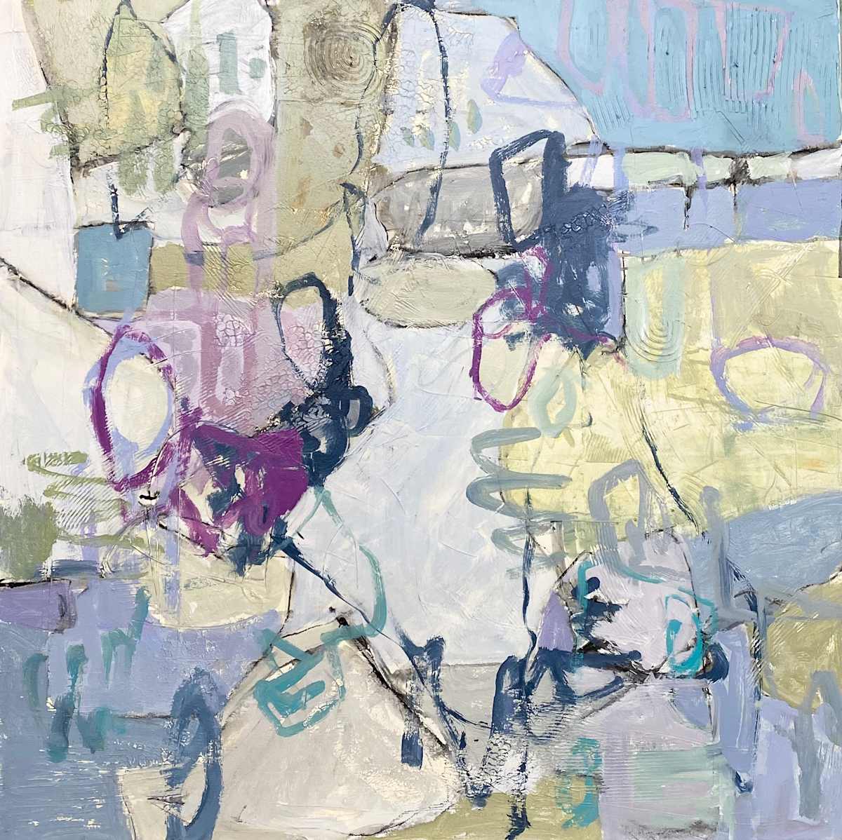 Riesling - 40 x 40 in