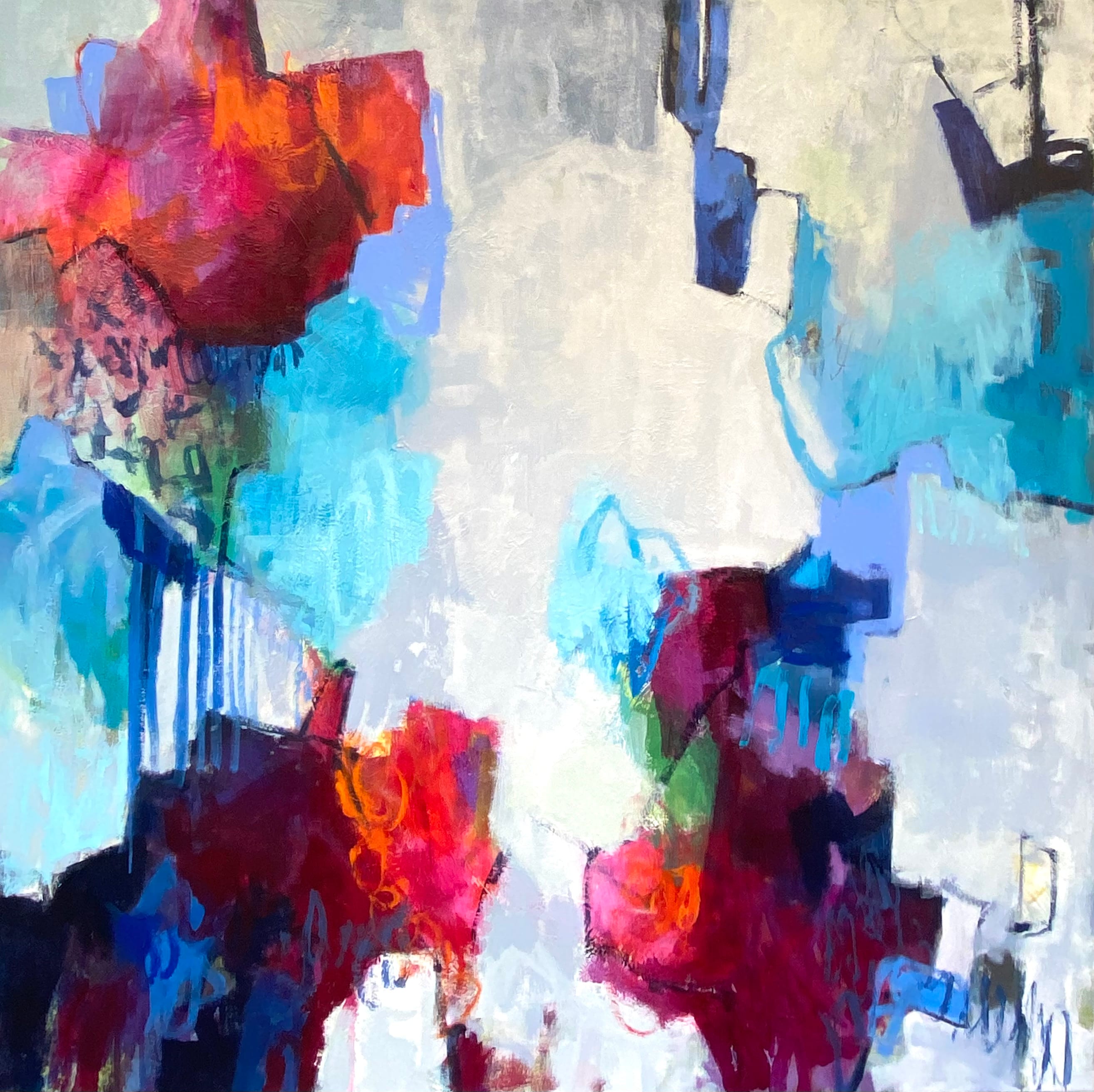 Painting, Acrylic on Canvas - 48"x48"