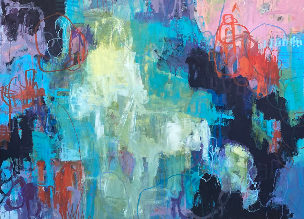 Untamed - 52 x 64 in